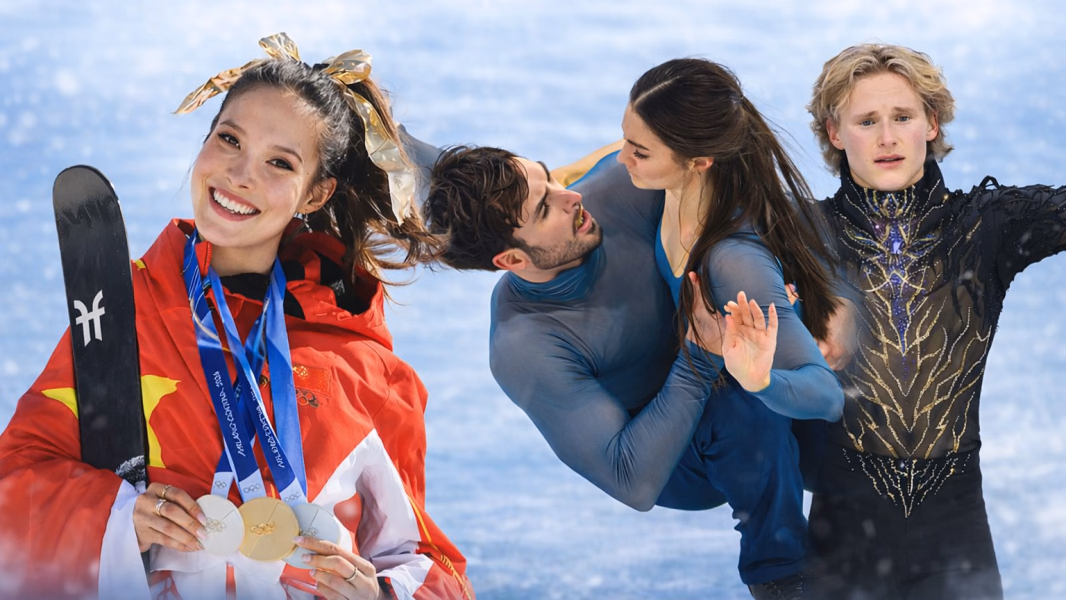 Winter Olympics reflections image